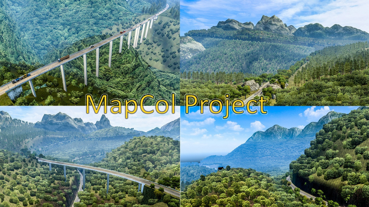 Proyecto MapCOL Project For ETS2 1.41,1.42
